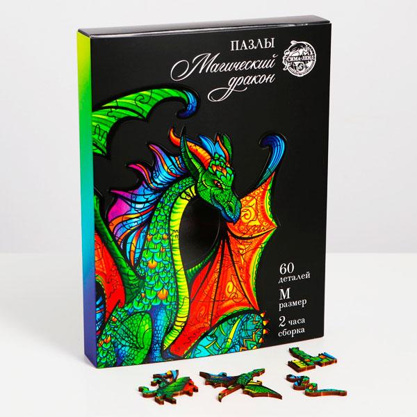 Пазлы фигурные Puzzle Магический дракон - фото 2 - id-p168157453