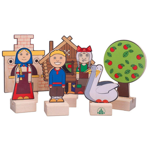 Набор персонажей Краснокамская игрушка Гуси-лебеди - фото 1 - id-p168160197