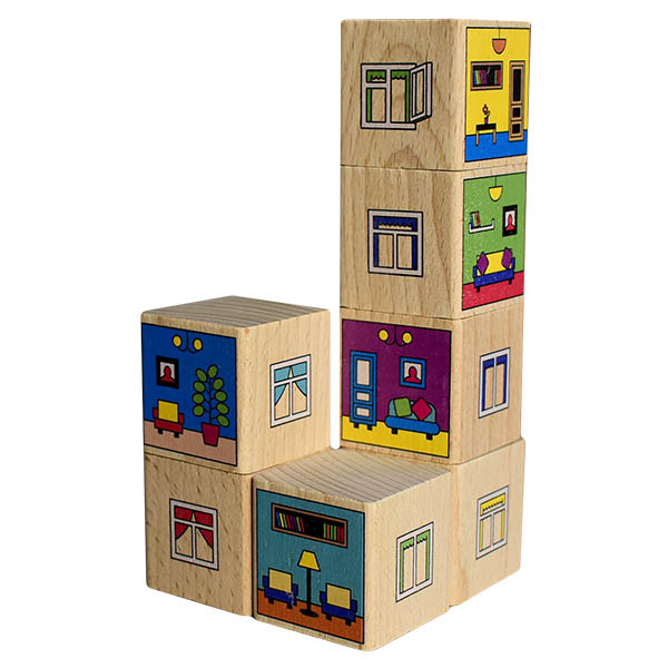 Кубики Краснокамская игрушка Квартиры - фото 2 - id-p168160200