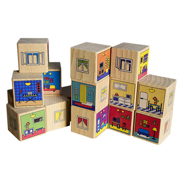 Кубики Краснокамская игрушка Квартиры - фото 1 - id-p168160200