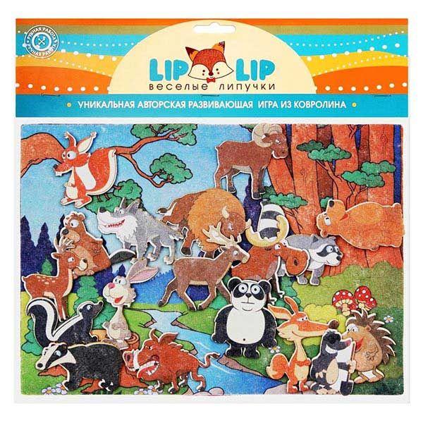 Игровой набор Веселые липучки Lip-Lip Лесные животные - фото 4 - id-p168159083