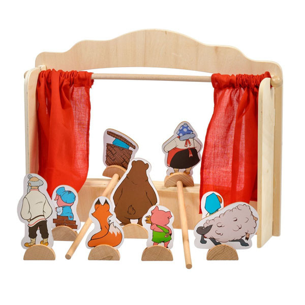 Игровой театр Мир деревянных игрушек Кукольный театр - фото 2 - id-p168160205
