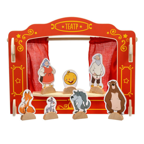 Игровой театр Мир деревянных игрушек Кукольный театр - фото 1 - id-p168160205