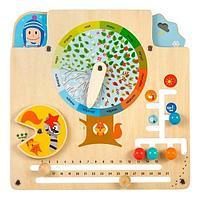 Бизиборд Мир деревянных игрушек Календарь природы