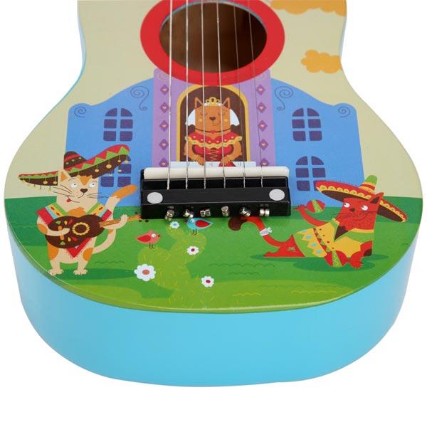 Мир деревянных игрушек Моя первая гитара - поющие коты - фото 4 - id-p168159147