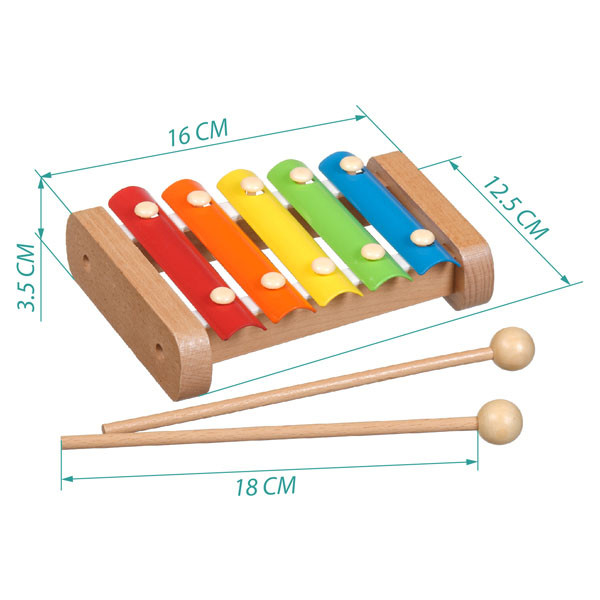 Музыкальный инструмент Мир деревянных игрушек Ксилофон - фото 1 - id-p168160401