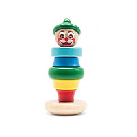 Пирамидка Мир деревянных игрушек Клоун