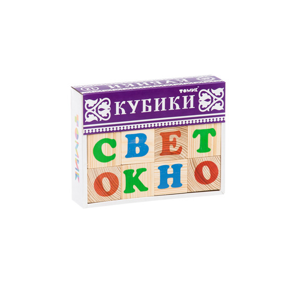 Кубики Томик Русский алфавит - фото 2 - id-p168160428