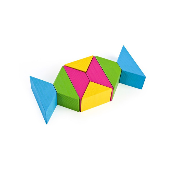 Развивающая игрушка Томик Цветные треугольники - фото 1 - id-p168160443