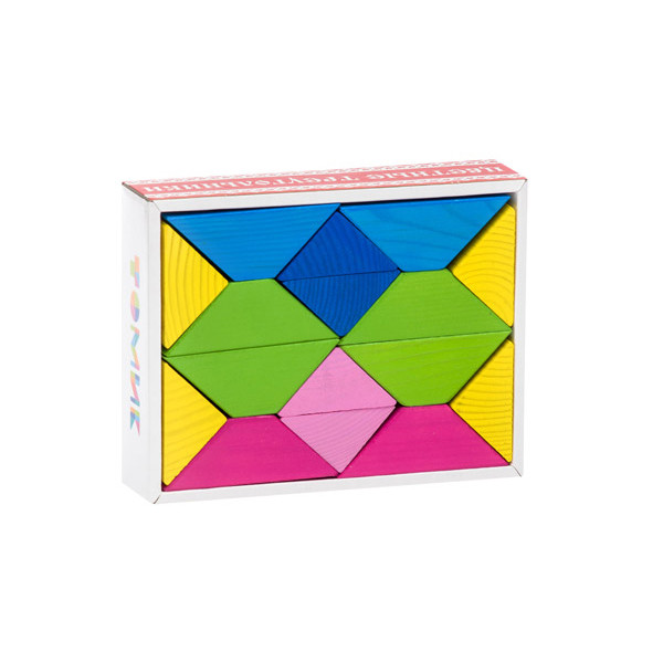 Развивающая игрушка Томик Цветные треугольники - фото 1 - id-p168160443