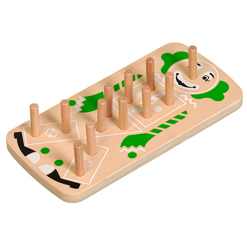 Сортер-пирамидка Мир деревянных игрушек Клоун - фото 2 - id-p168160457
