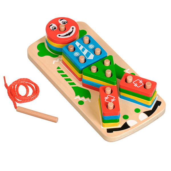 Сортер-пирамидка Мир деревянных игрушек Клоун - фото 1 - id-p168160457