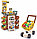 668-76A Игровой набор «Супермаркет с тележкой», свет, звук, 48 предметов, фото 5