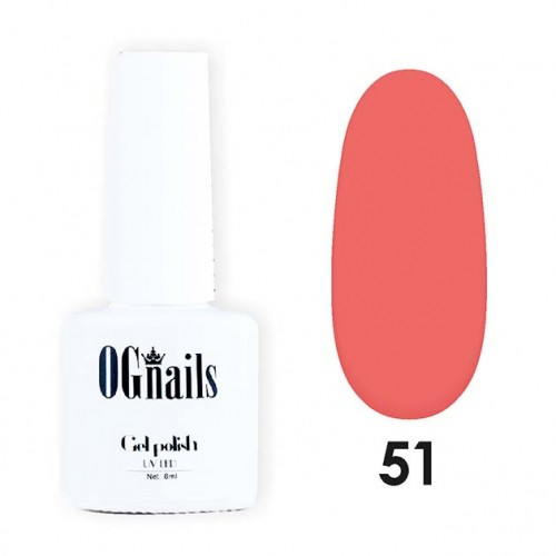 Гель-лак OG Nails коллекции Second White №51, 8 мл