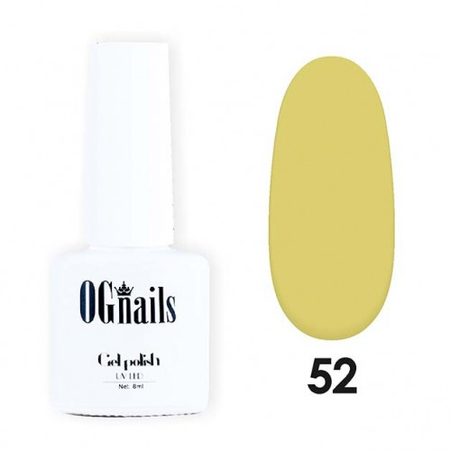 Гель-лак OG Nails коллекции Second White №52, 8 мл