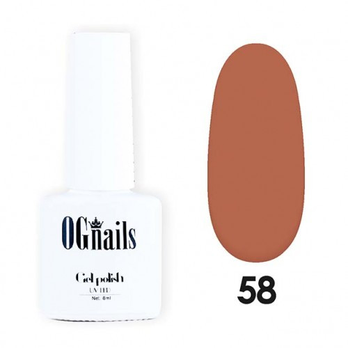 Гель-лак OG Nails коллекции Second White №58, 8 мл