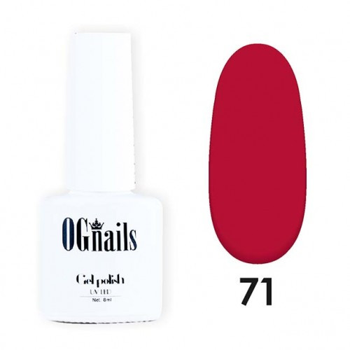 Гель-лак OG Nails коллекции Second White № 71, 8 мл