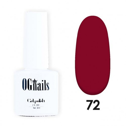 Гель-лак OG Nails коллекции Second White № 72, 8 мл