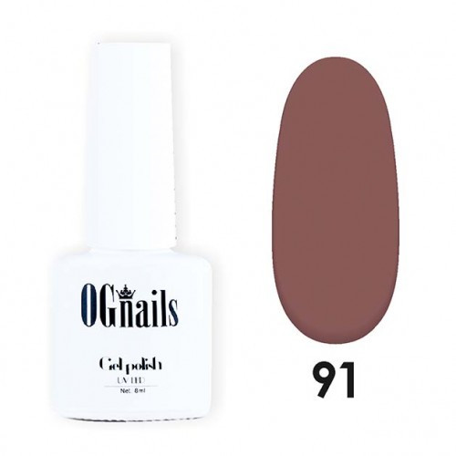 Гель-лак OG Nails коллекции Second White № 91, 8 мл