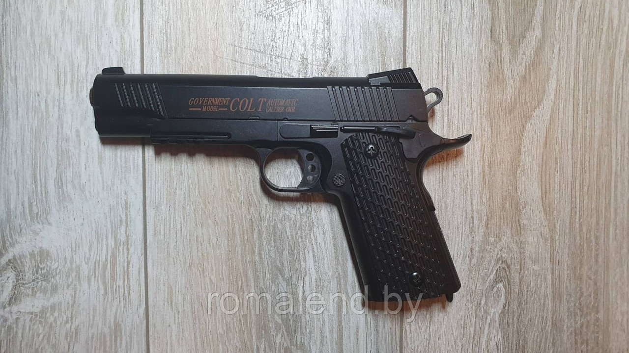 Пистолет детский COLT AIRSOFT GUN C.10A - фото 3 - id-p168207815