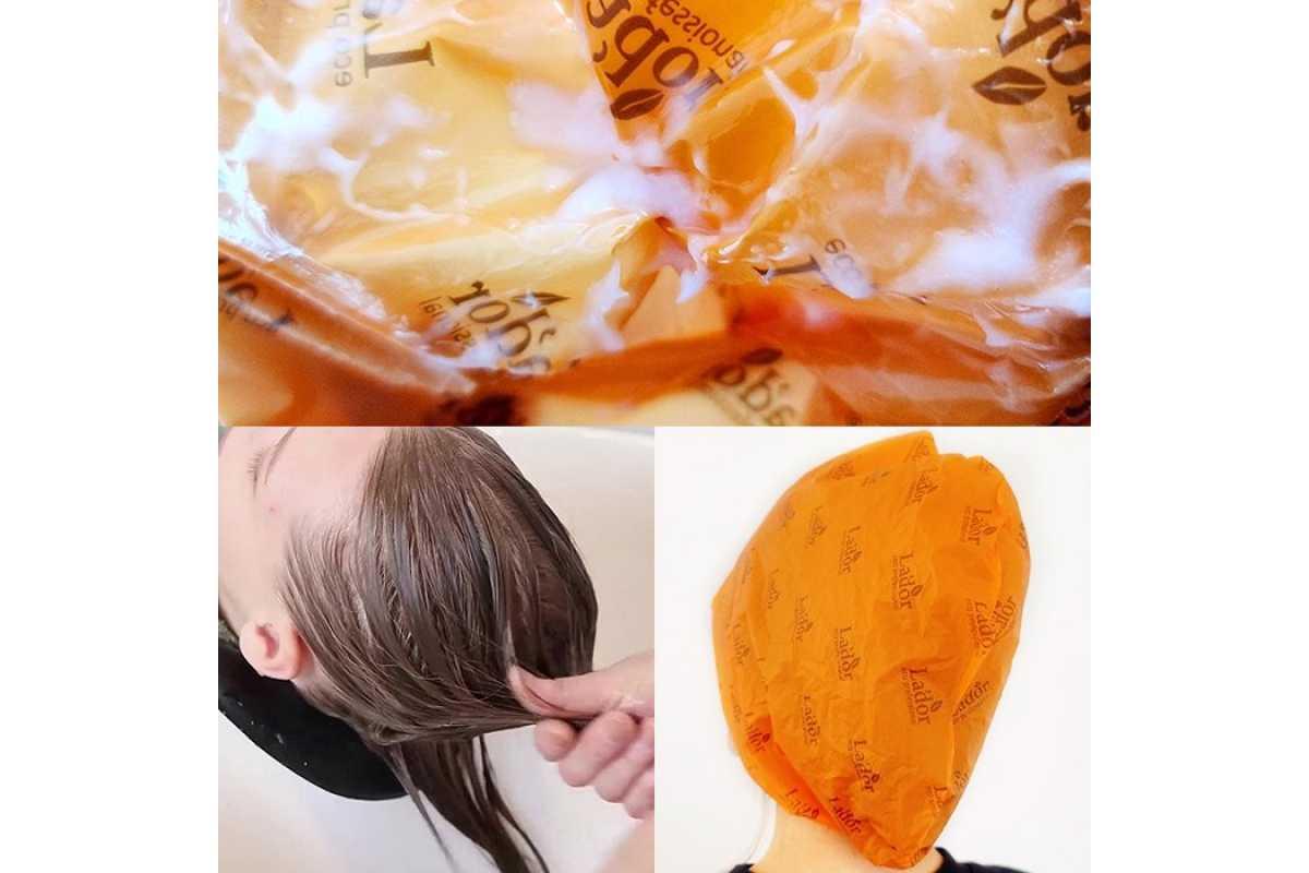 Маска-шапка для волос Lador ACV VINEGAR HAIR CAP 30 гр