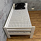 Кровать Ecodrev Классик без бортика и ящиков (белая), фото 3