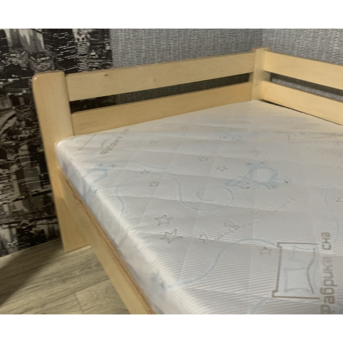 Кровать Ecodrev Классик без бортика и ящиков (белая) - фото 8 - id-p168235242