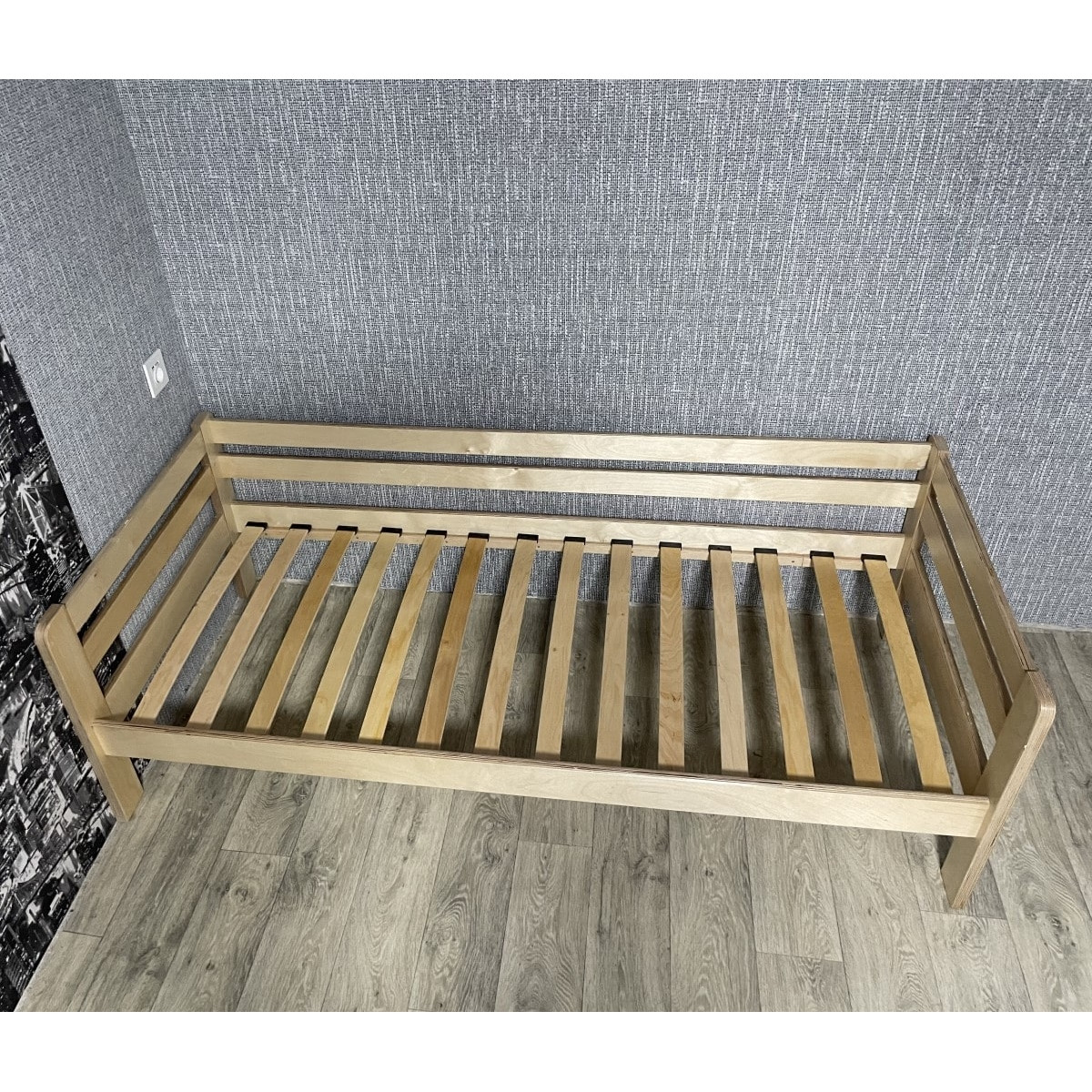Кровать Ecodrev Классик без бортика и ящиков (белая) - фото 6 - id-p168235242
