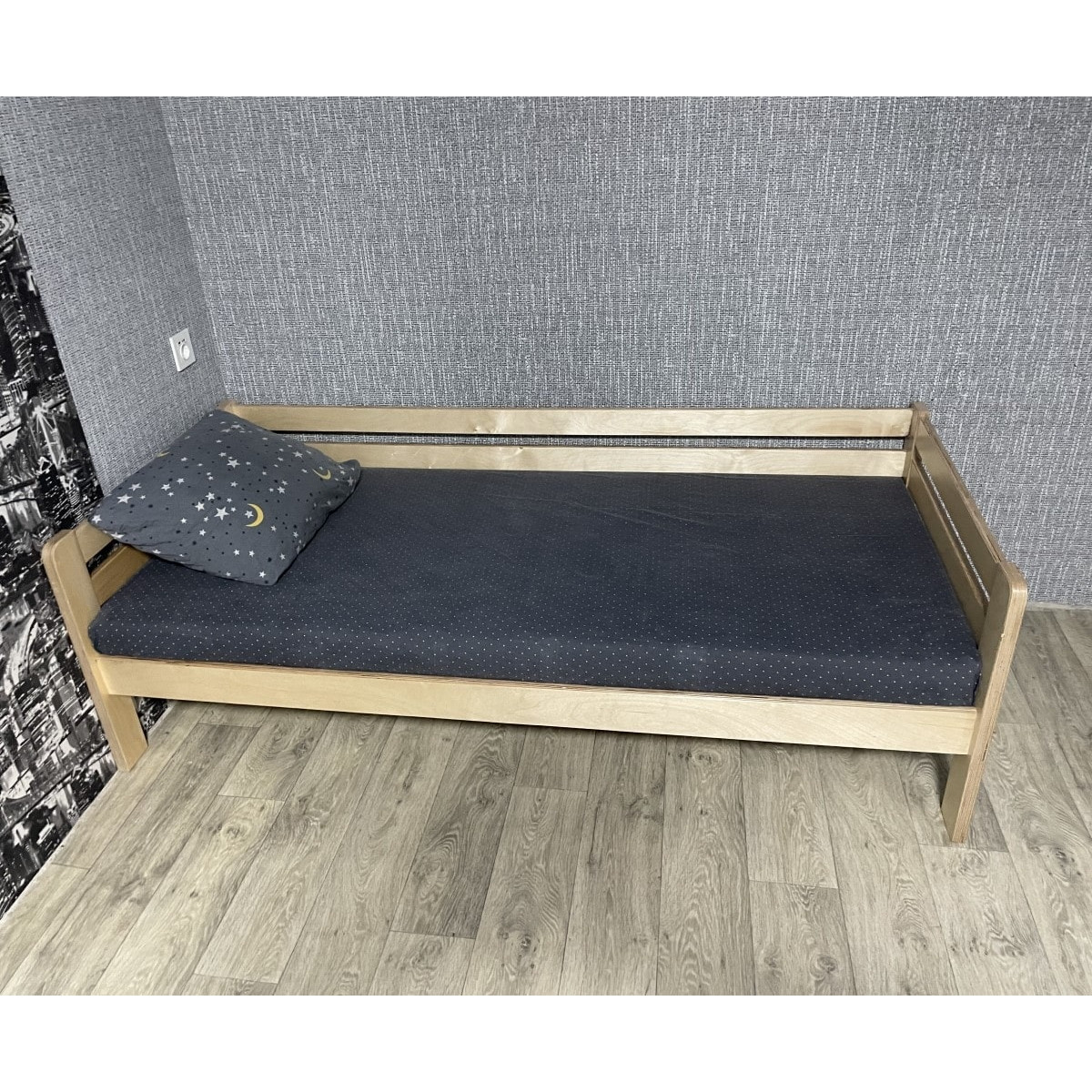 Кровать Ecodrev Классик без бортика и ящиков (белая) - фото 3 - id-p168235242