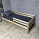 Кровать Ecodrev Классик с бортиком без ящиков (лак), фото 2