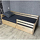 Кровать Ecodrev Классик с бортиком и ящиками (лак), фото 4