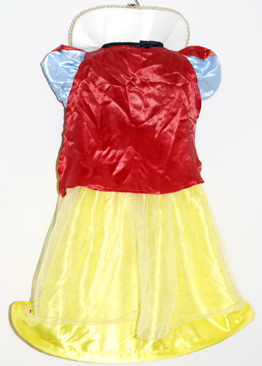 Платье карнавальное нарядное "Белоснежка" на 2-4 года с плащом и обручем - фото 5 - id-p168240184