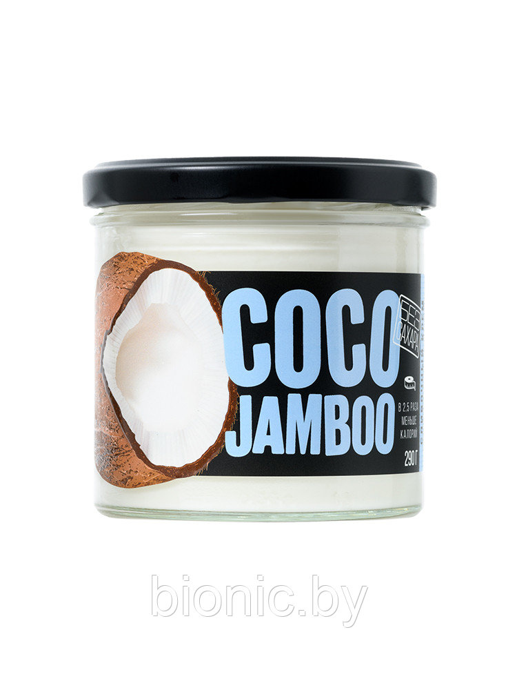 Сливочный крем с добавлением кокосовой стружки, "COCO JAMBOO ","Mr. Djemius Zero" 290г 1/8