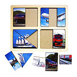 Транспорт - пазл-планшет (картинки-половинки), фото 2