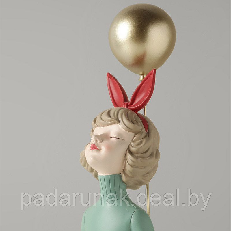 Девушка с воздушным шаром, статуэтка - фото 6 - id-p168247606