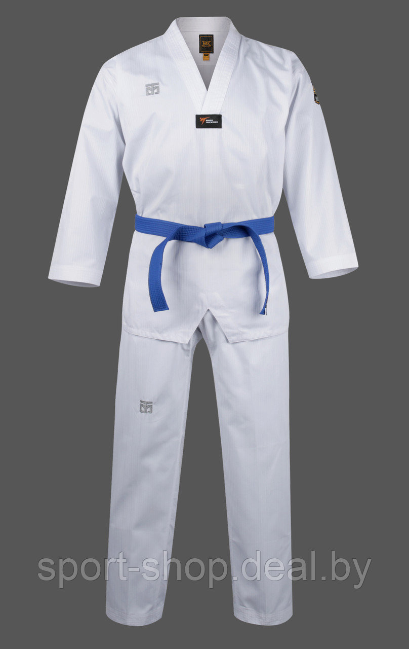 Добок таеквондо WT MOOTO MTX (Белое) Размер 0/130, кимоно таэквондо, кимоно для тхэквондо, кимоно, добок - фото 1 - id-p168247760