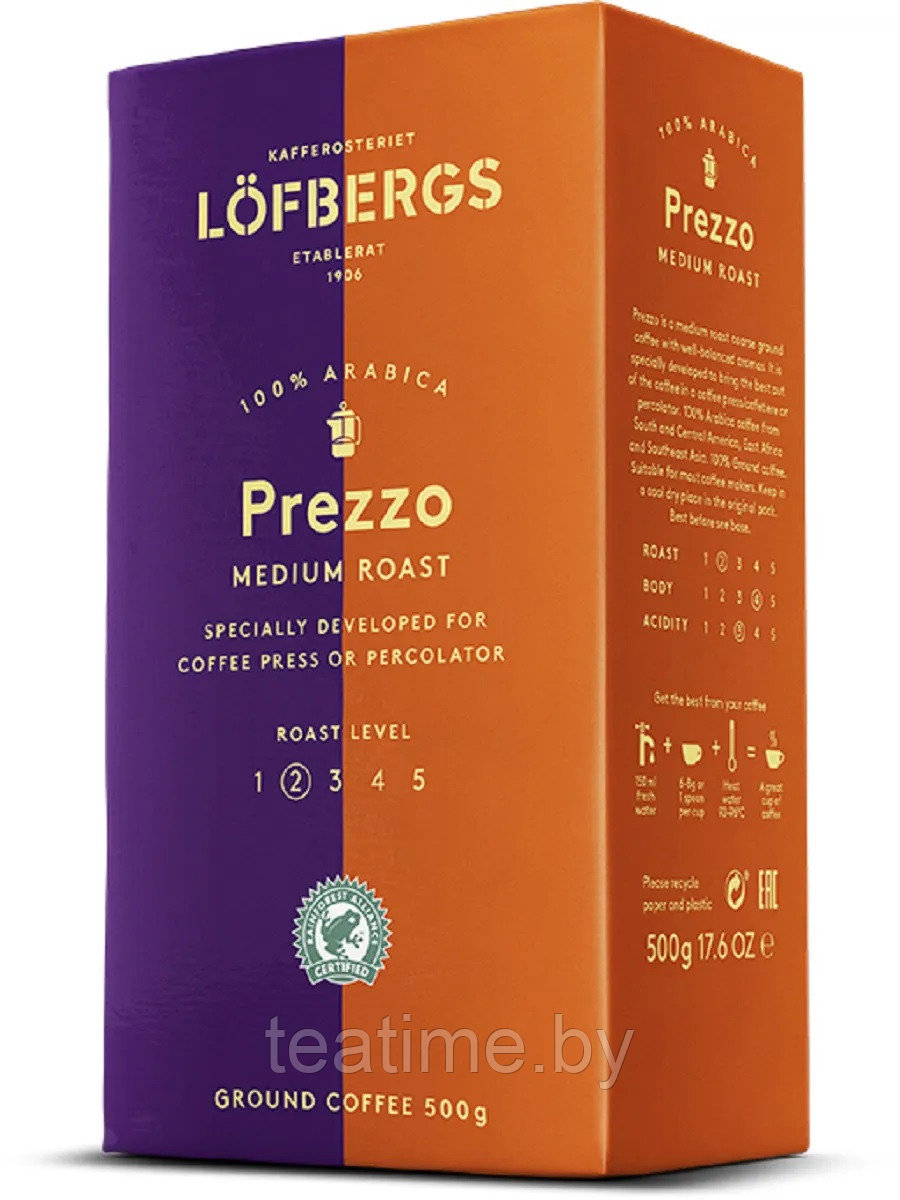 Кофе молотый Lofbergs Prezzo 500гр