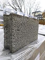 Блок керамзитобетонный (D1100) 100 x 240 х 400 мм Минскжелезобетон, фото 2