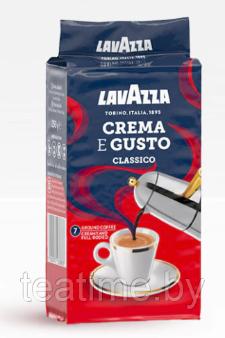 Кофе Lavazza 250гр молотый Creame de gusto