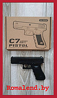 Пистолет пневматический металлический Глок 17 (C7 PISTOL)