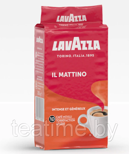 Кофе молотый LAVAZZA Il Mattino 250 г. вак./уп. - фото 1 - id-p168250309