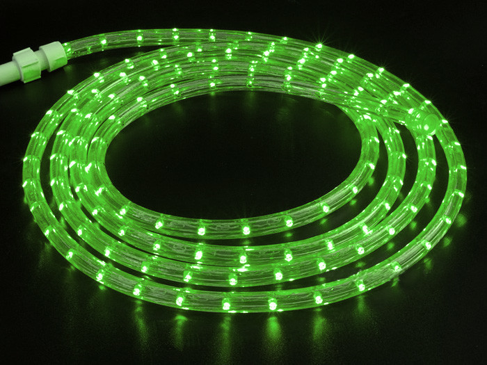 Дюралайт светящийся светодиодный шнур Зеленый - фото 1 - id-p168265458