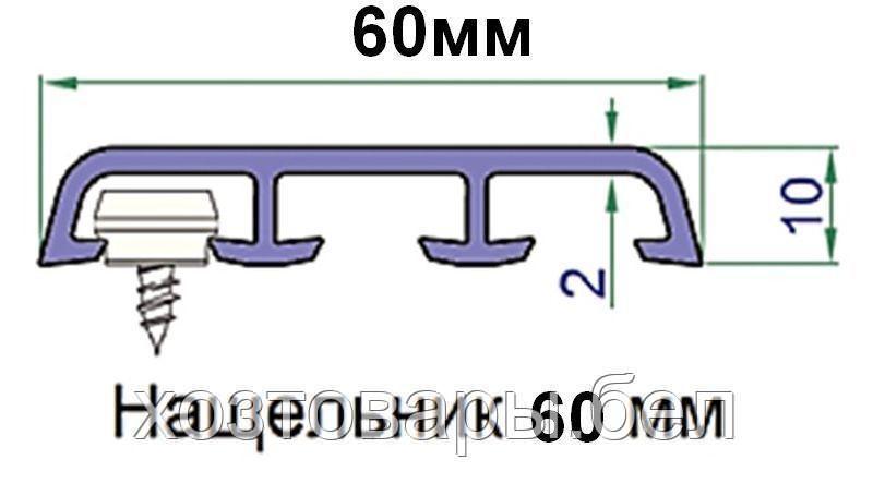 Фиксатор для наличника (нипель под саморез) 4,0мм - фото 7 - id-p110712030