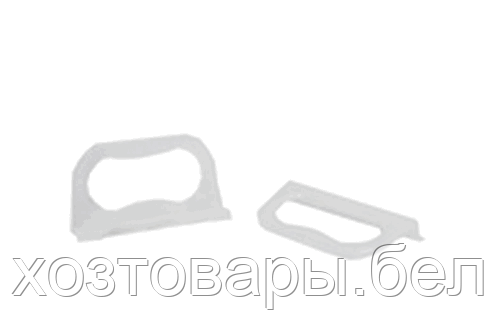 Ручка для москитной сетки под шнур (прозрачная мягкая) цена за шт - фото 2 - id-p51129554