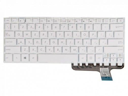 Клавиатура для ноутбука ASUS ZENBOOK UX302L белая, без рамки - фото 1 - id-p168265819