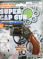 Револьвер металлический на пистонах Сap Gun Herd / Железо / Детский