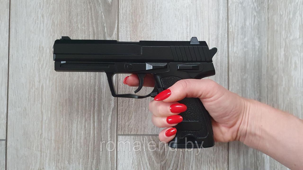 Детский металлический пневматический пистолет Glock 17 Gun S-2 - фото 2 - id-p168267884