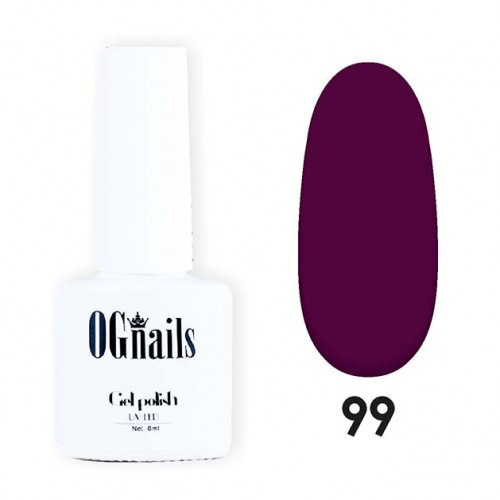 Гель-лак OG Nails коллекции Second White № 99, 8 мл