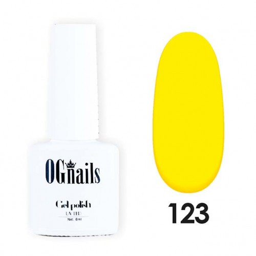 Гель-лак OG Nails коллекции Second White №123, 8 мл