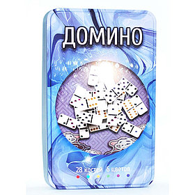 Домино 48 х 23 х8 мм,  (кости) 6 цветов  LD-T51